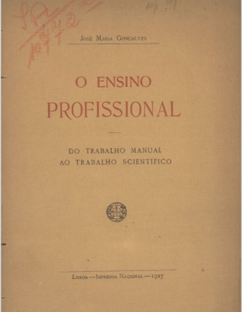 O Ensino Profissional Do Trabalho Manual ao Trabalho Scientífico