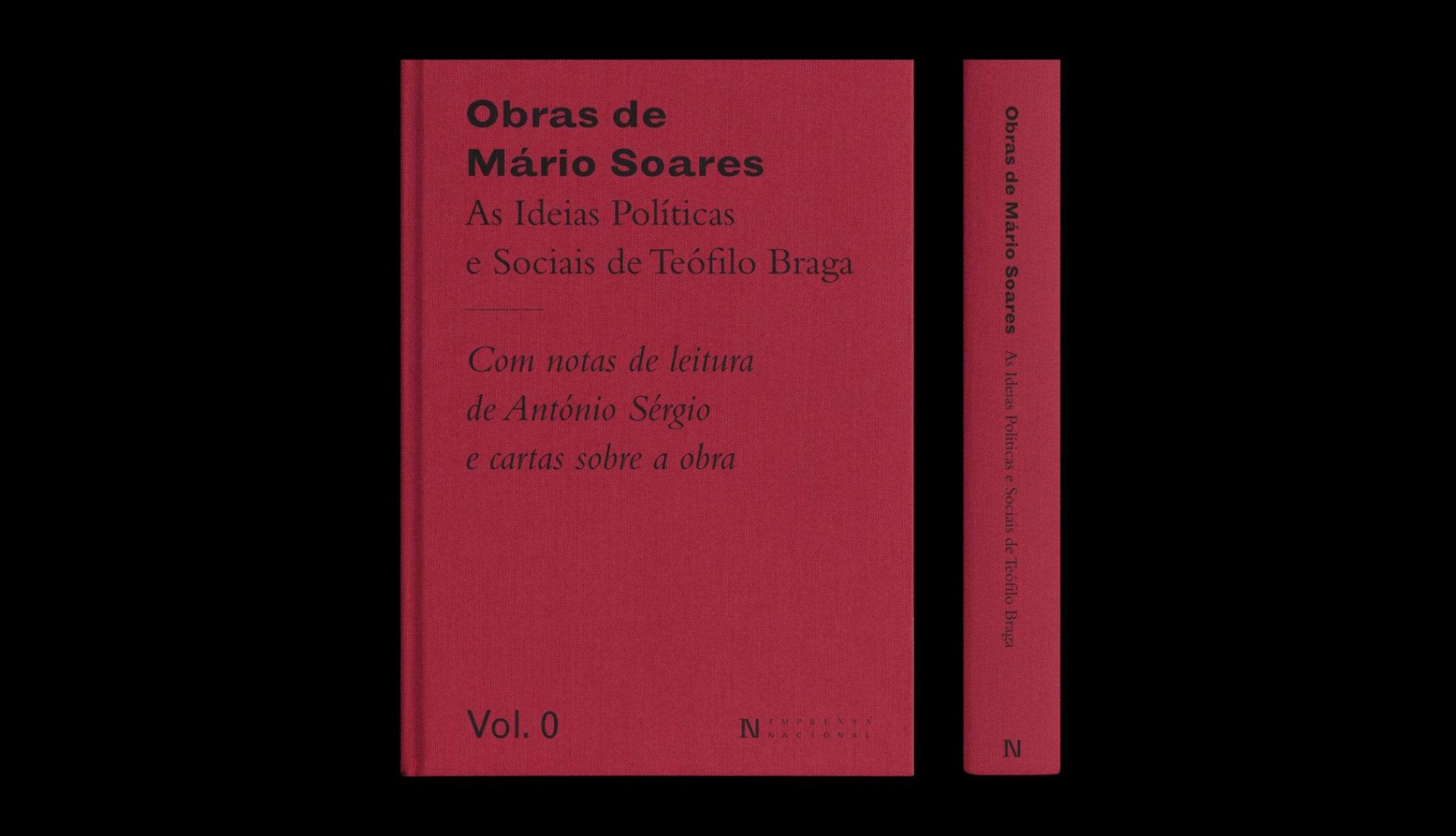 Imprensa Nacional lança volume de apresentação da coleção «Obras de Mário Soares»