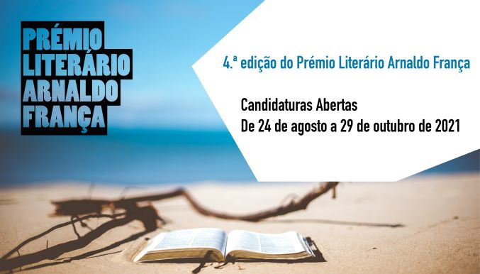 Abertas as candidaturas à 4.ª edição do Prémio Literário Arnaldo França
