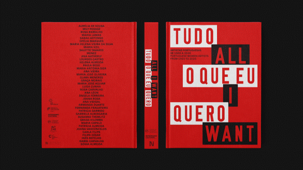 Novidade editorial | Tudo o que eu quero — Artistas portuguesas de 1900 a 2020