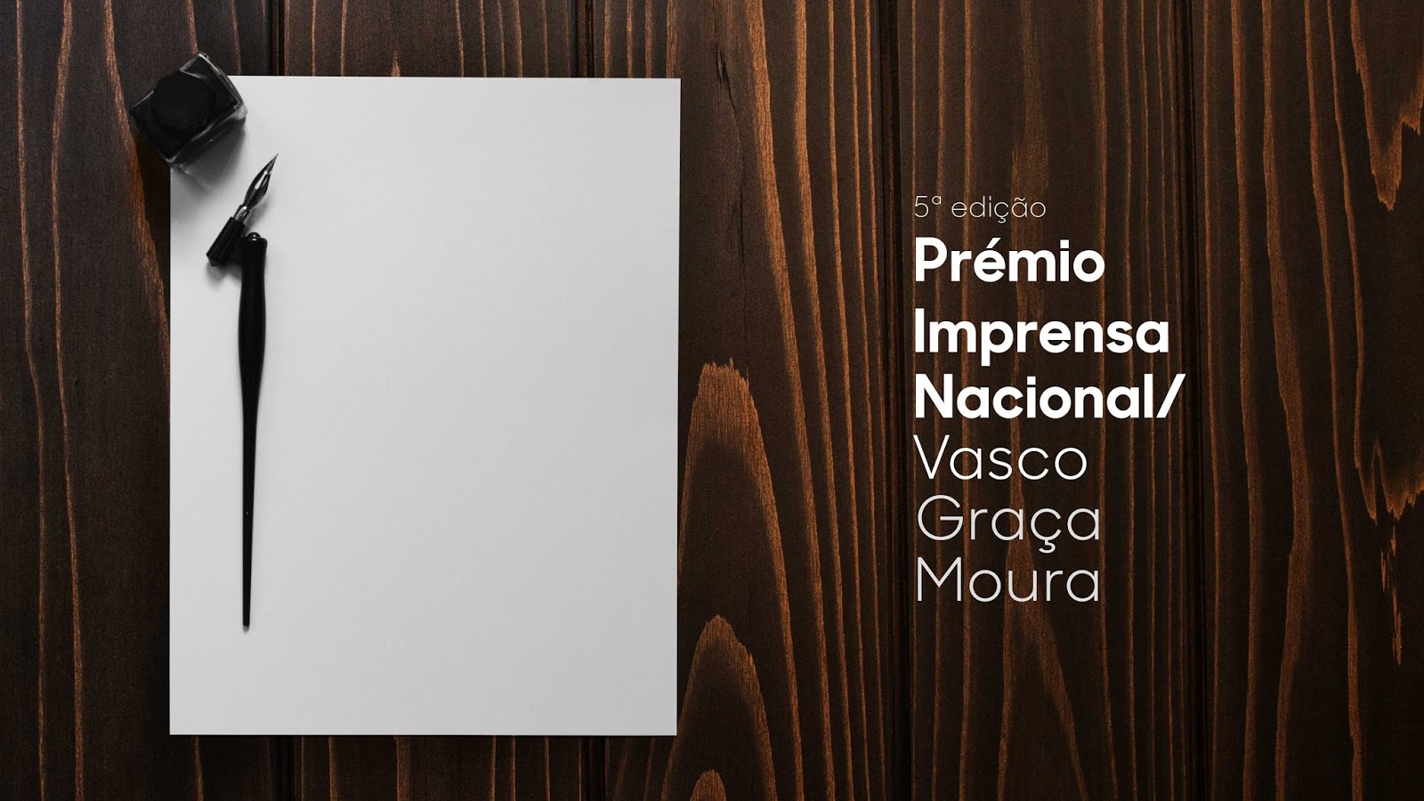 Prémio IN/Vasco Graça Moura 2019 | Candidaturas Abertas | 30 de julho a 15 de outubro