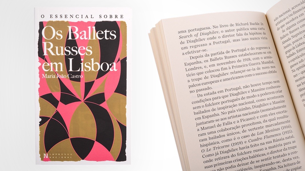 Maria João Castro no À Volta dos Livros — A propósito d’O Essencial sobre os Ballets Russes em Lisboa