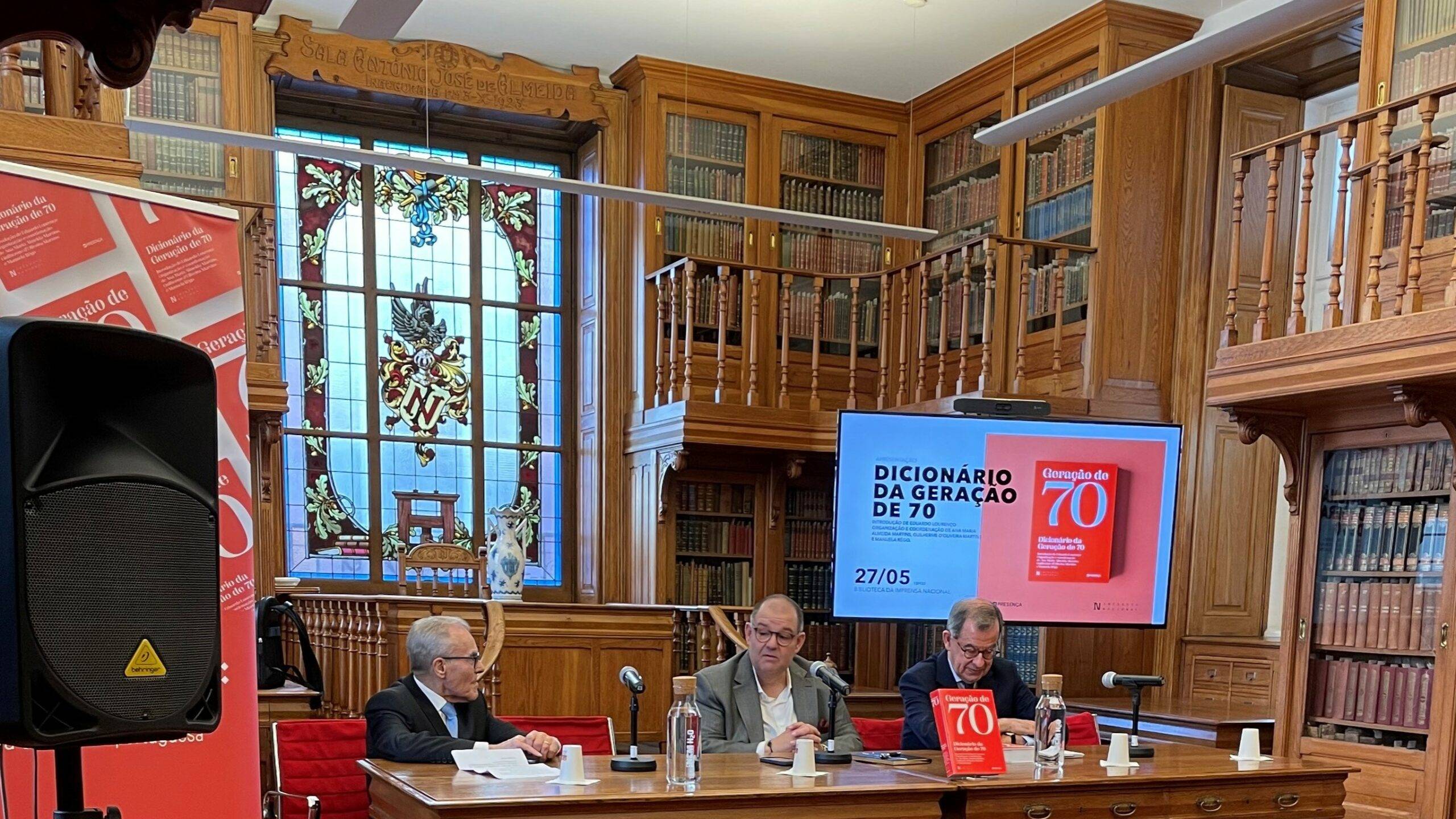 Apresentação do Dicionário da Geração de 70