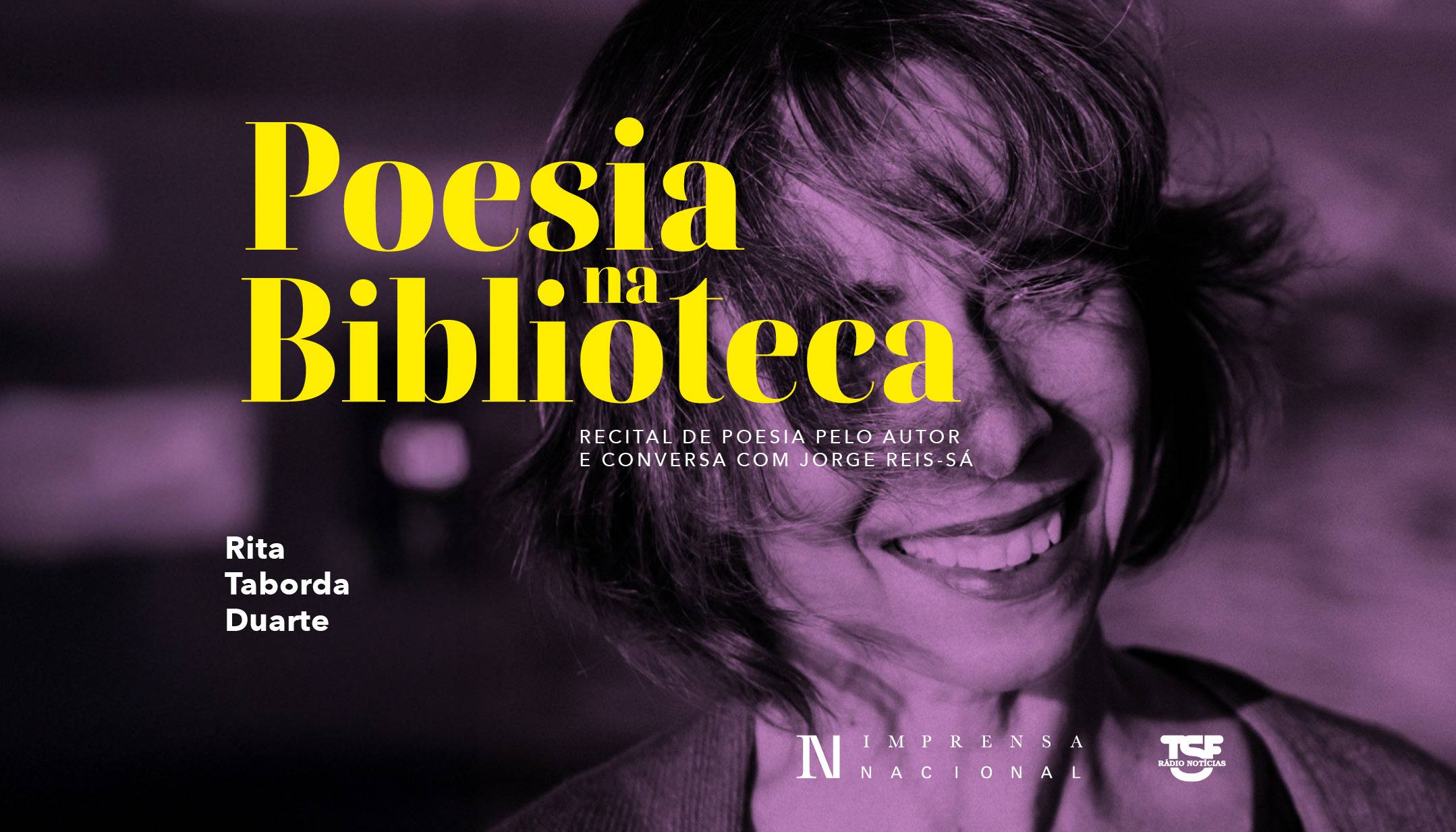 Rita Taborda Duarte dá voz ao segundo episódio do podcast Poesia na Biblioteca