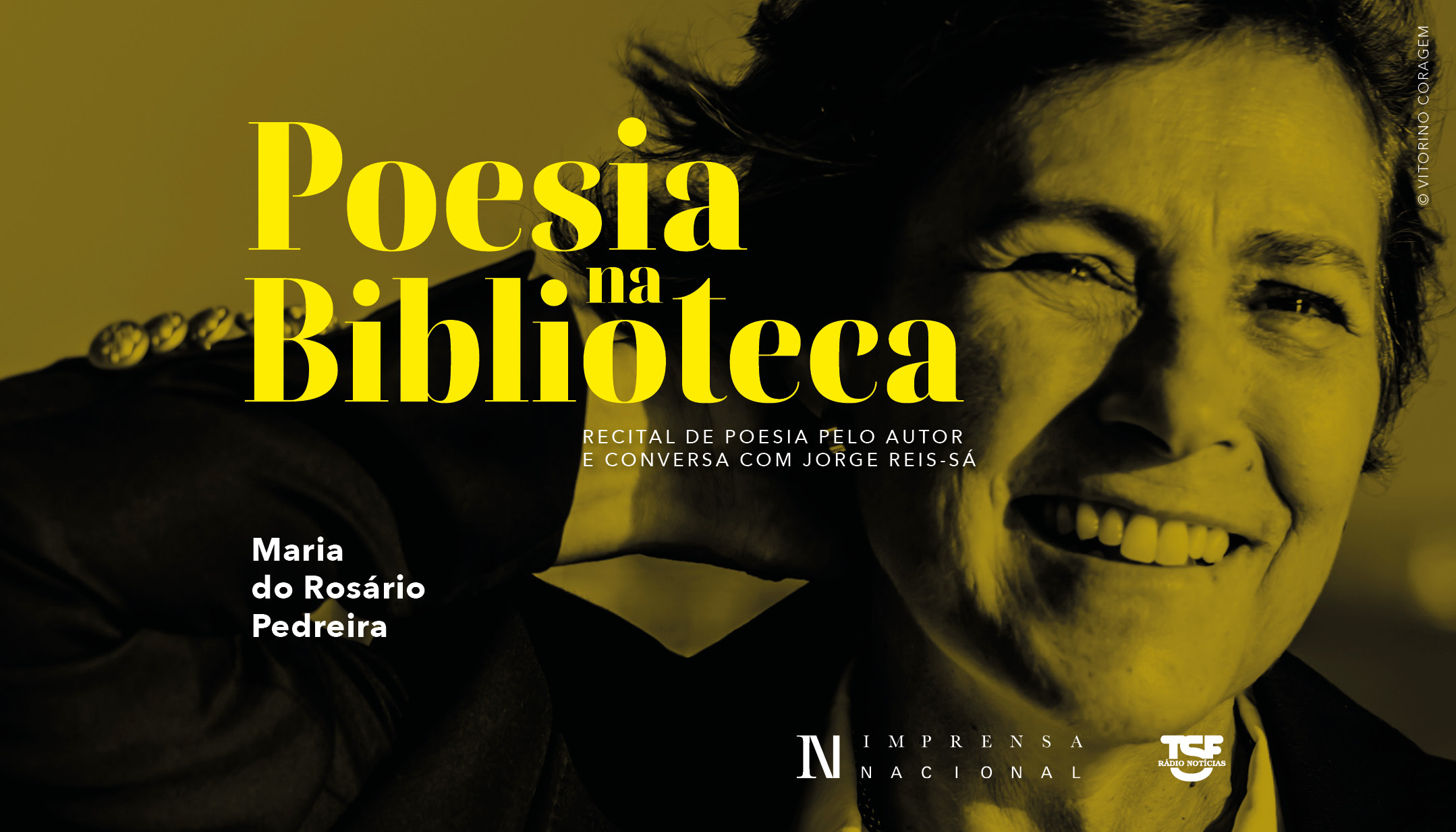 Já pode ouvir o sexto episódio de Poesia na Biblioteca, com Maria do Rosário Pedreira