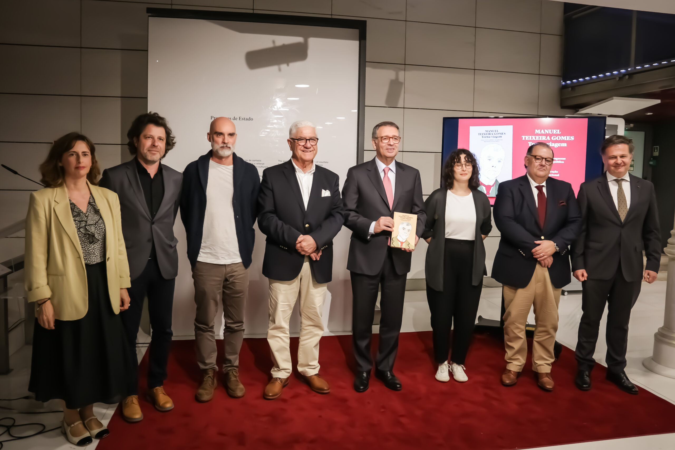 Apresentação do livro «Manuel Teixeira Gomes, Torna-Viagem» no Museu da Presidência da República