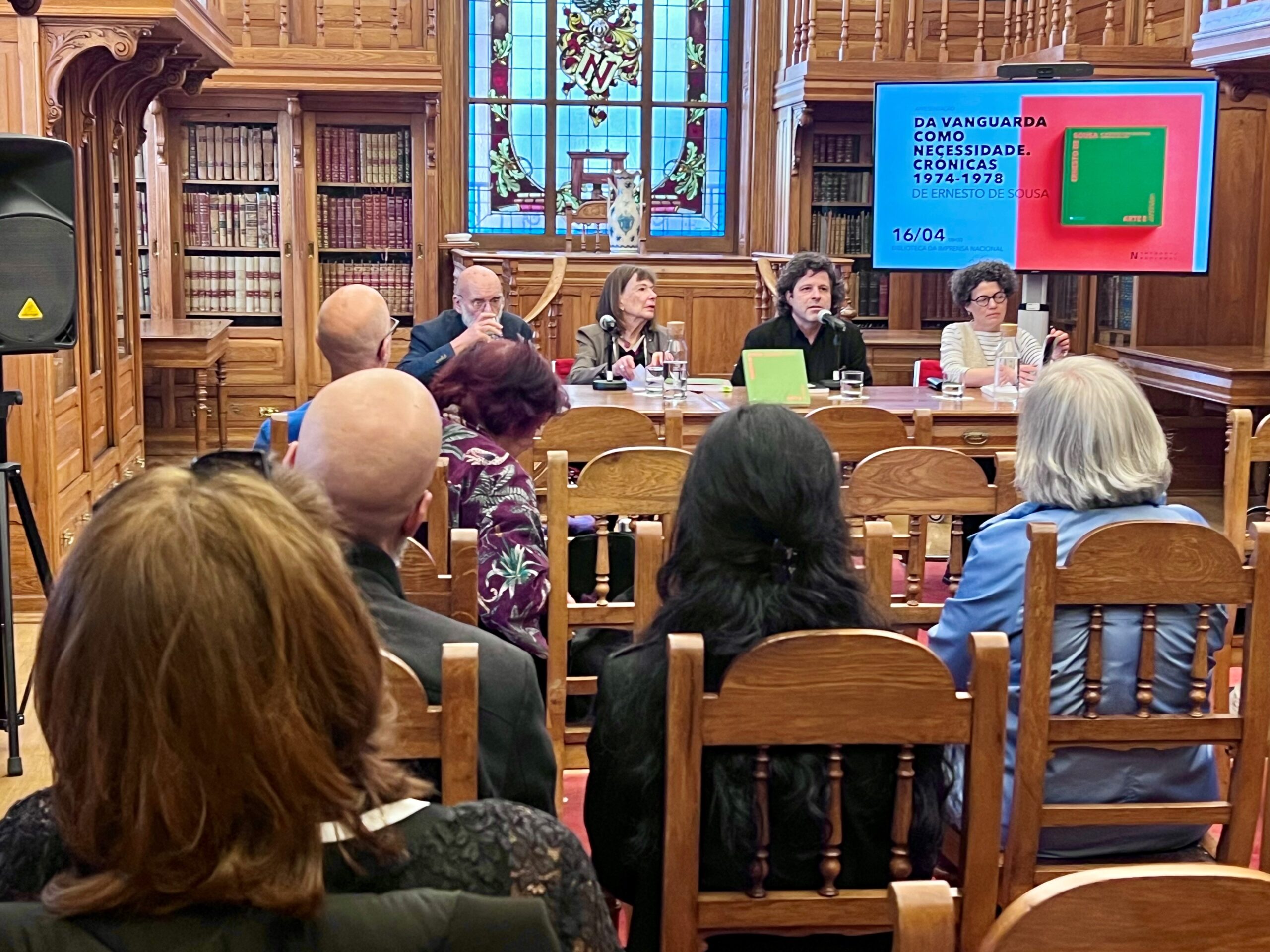 Apresentação do livro «Ernesto de Sousa – Da Vanguarda como necessidade»