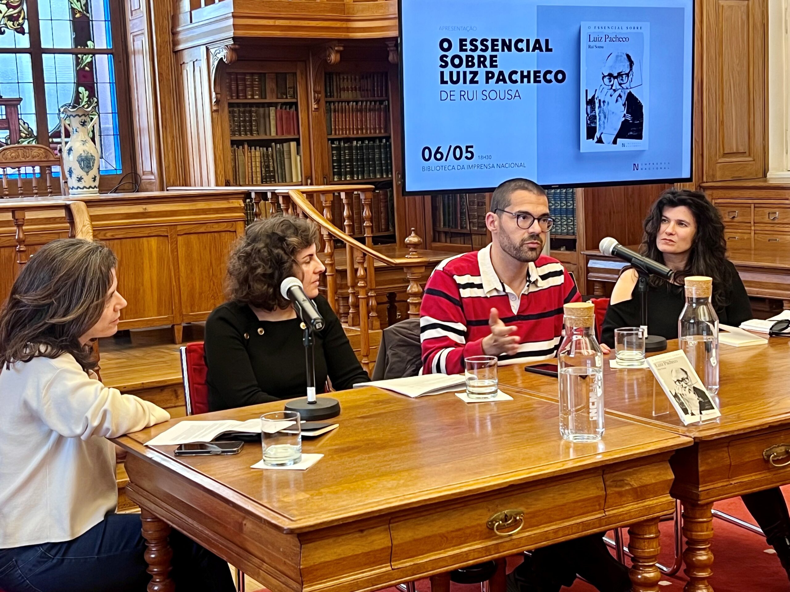 «O Essencial sobre Luiz Pacheco» apresentado na Biblioteca da Imprensa Nacional