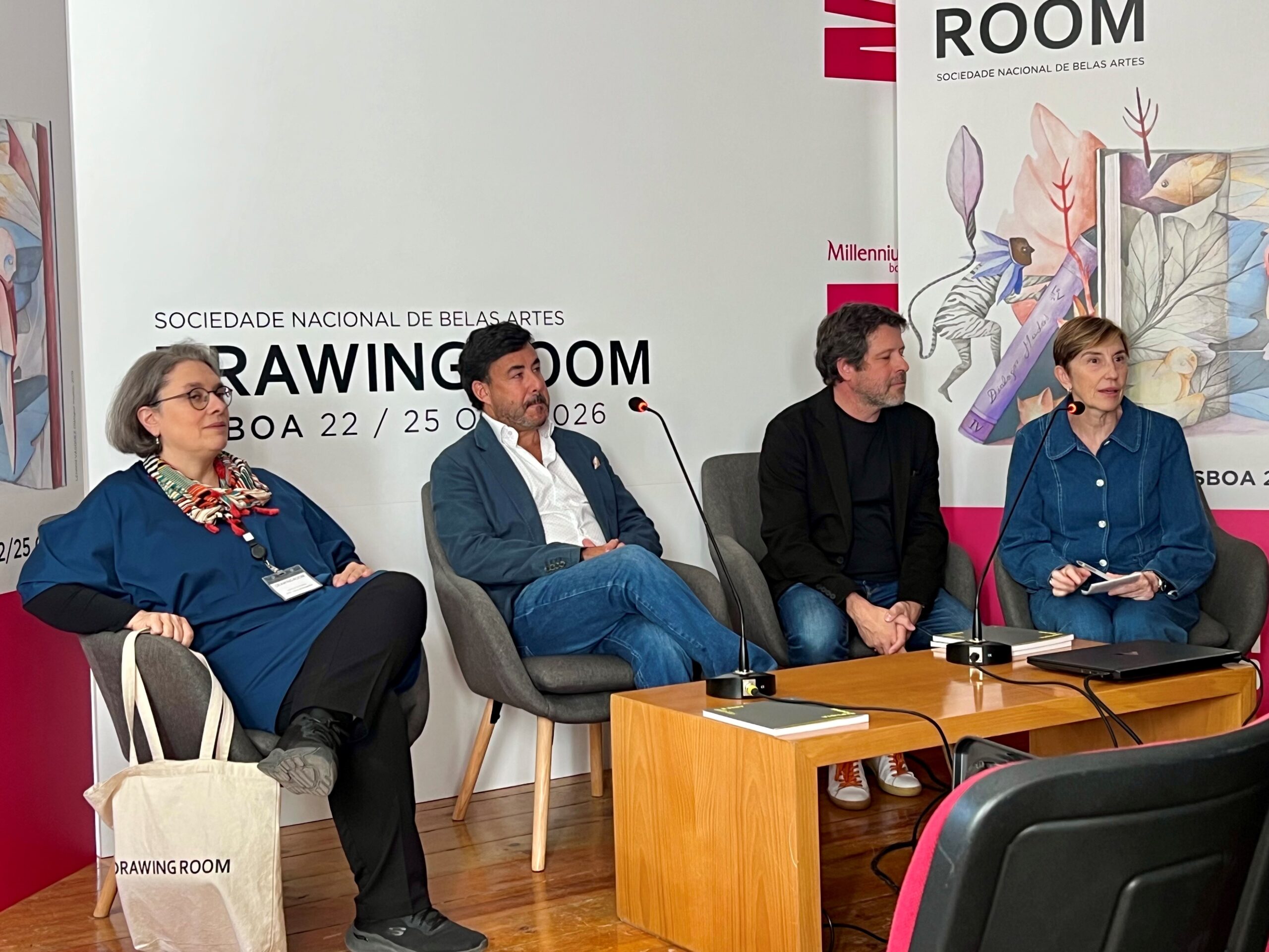 Imprensa Nacional na Drawing Room Lisboa – um grande dia